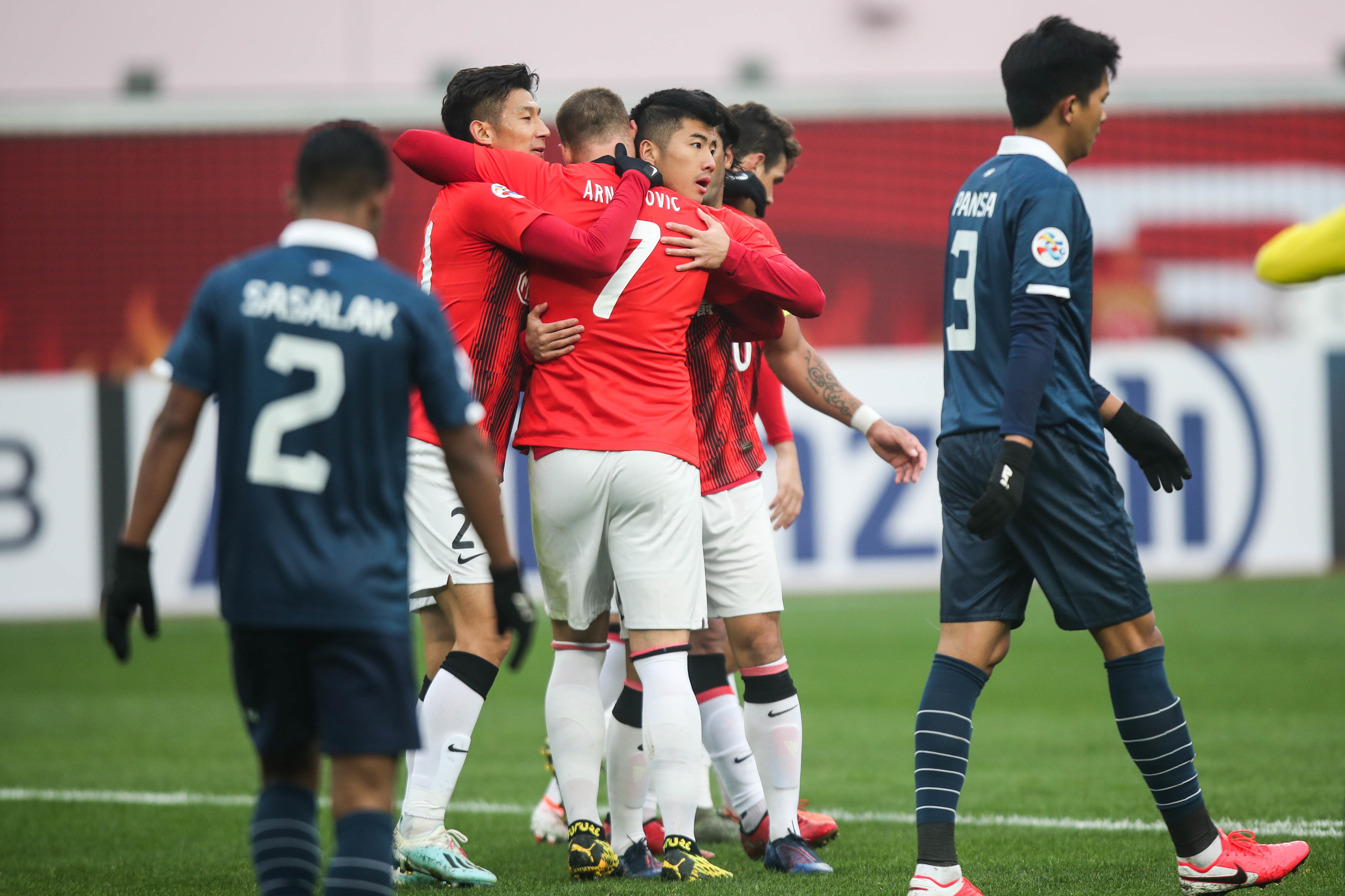 身手敏捷，青岛劲武联队热呼冲击亚冠皇冠殿堂